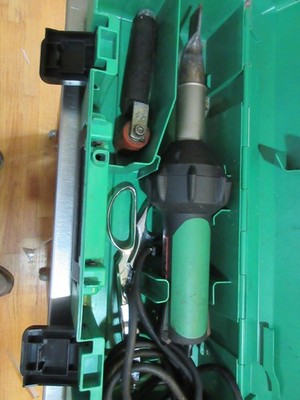 Leister Triac ST 141.228 Plastic Welder with Nozzle and Carrying Case