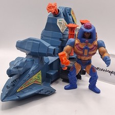 Vtg BATTLE RAM & MAN-E-FACES Motu Masters Of The Universe action Figures N-3