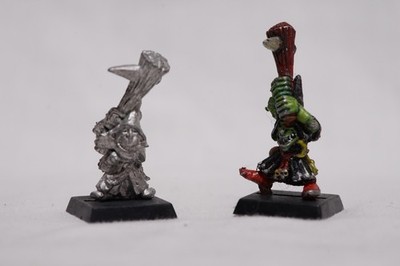 2 x Orks & Goblins Night Goblin Clubber - Warhammer Fantasy Metall Games Workshop