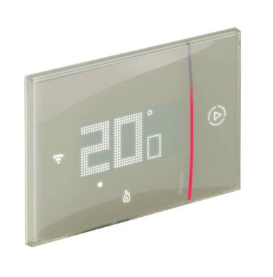 Bticino Thermostat Wifi Clever Smarther2 With Netatmo XM8002 Flush Mount Sand