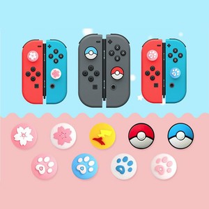 8pcs grips rocker joycon joystick lite nintendo switch cap
