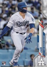 2020 TOPPS SERIES ONE RC GAVIN LUX LOS ANGELES DODGERS ROOKIE - B5800