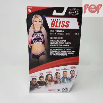 WWE Alexa Bliss Action Figure Elite Series 82 Mattel 2020 White