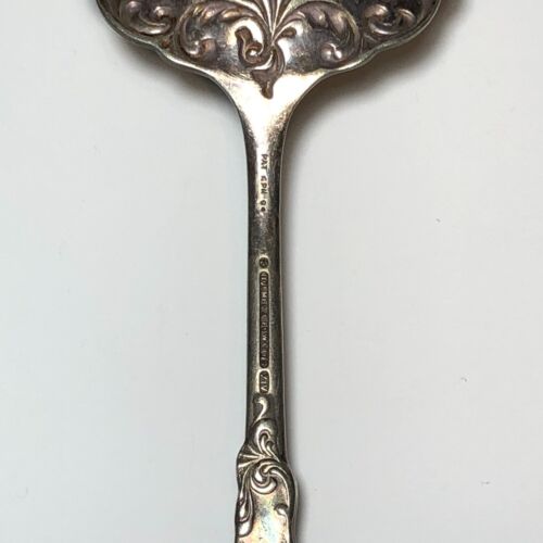 Vintage Holmes & Edwards Silverplate Berry Spoon Scalloped Rialto Style 1894 - Picture 10 of 13