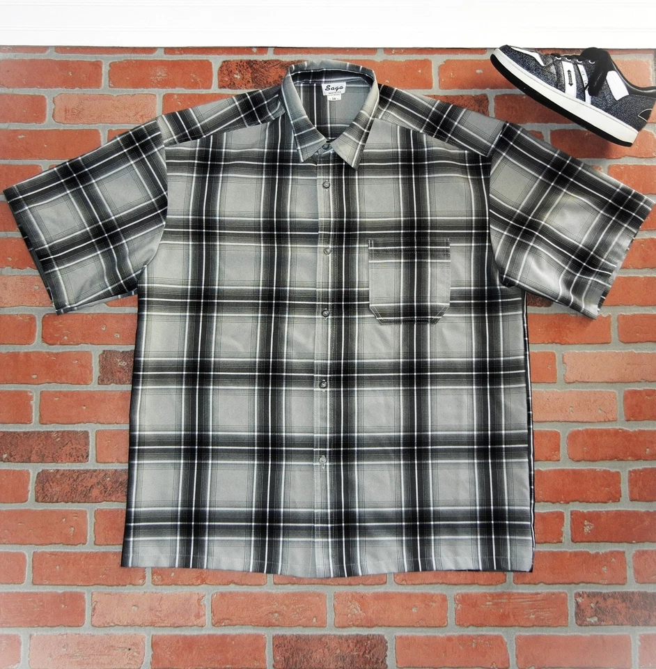 SAGA Cromo GRIS 1$T Vintage NEGRO $ BLANCO Polo AGOTADO 90$ Patín CALOR Foto 2 de 4