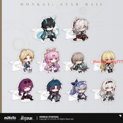 Presale Honkai Star Rail Official miHoYo series Acrylic Stand Model Plate Desk