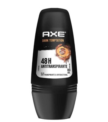 3 Pack Axe Dark Temptation Roll-on Deodorant Antiperspirant Anti-Sweat 50ml