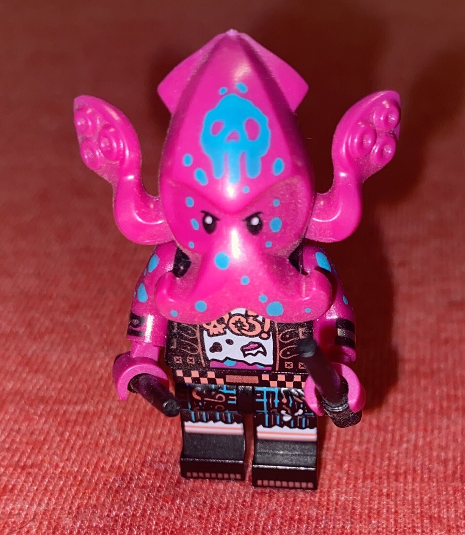 LEGO Squid Drummer minifigure Vidiyo 43114 Punk Pirate Ship | eBay