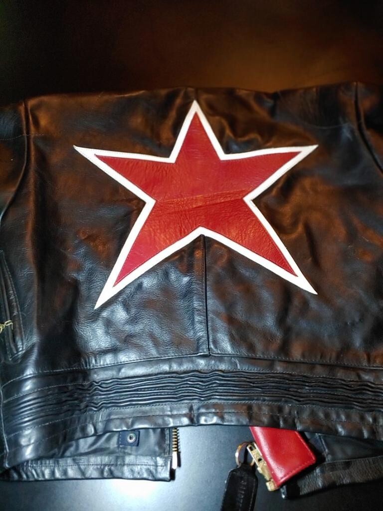 Vintage Vanson All Star Motorcycle Jacket SIZE 38 FOR MOTOR
