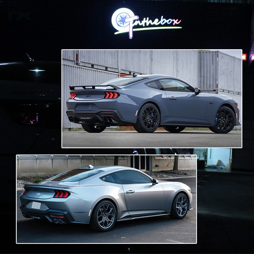 4PCS LED Side Marker Lights Clear White For 2024-2025 Ford Mustang GT S650, Gen7 - Picture 11 of 11