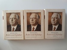 Marxismus-Leninismus - Wilhelm Pieck - Ausgew&auml;hlte Schriften - 3 B&auml;nde - DDR
