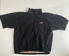 Zero Restriction Jacket Mens XL Black Gore Wind Stopper 1/4 Zip Pullover Golf