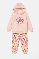 Tuta enfant inverno Adidas Essentials paricollo JF4486 rosa-multicolor