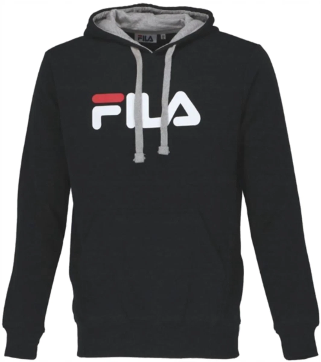 Fila hoodie top mens white
