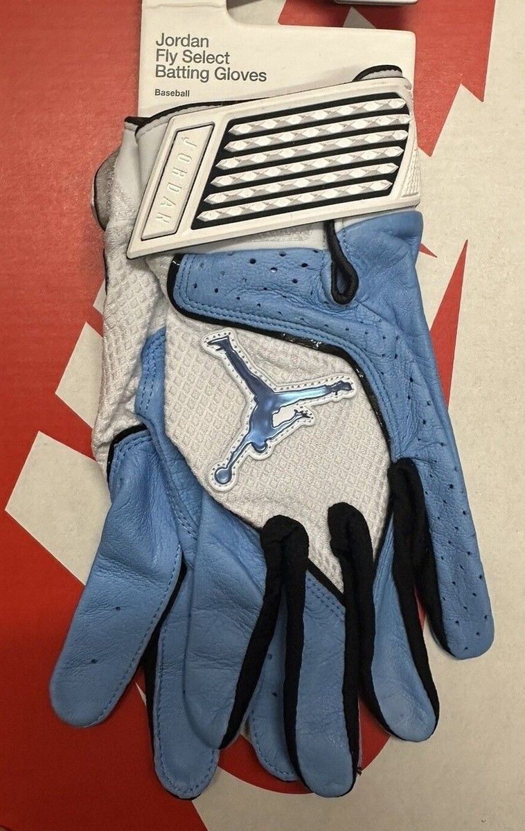 Nike Air Jordan Fly Select Batting Gloves UNC University Blue