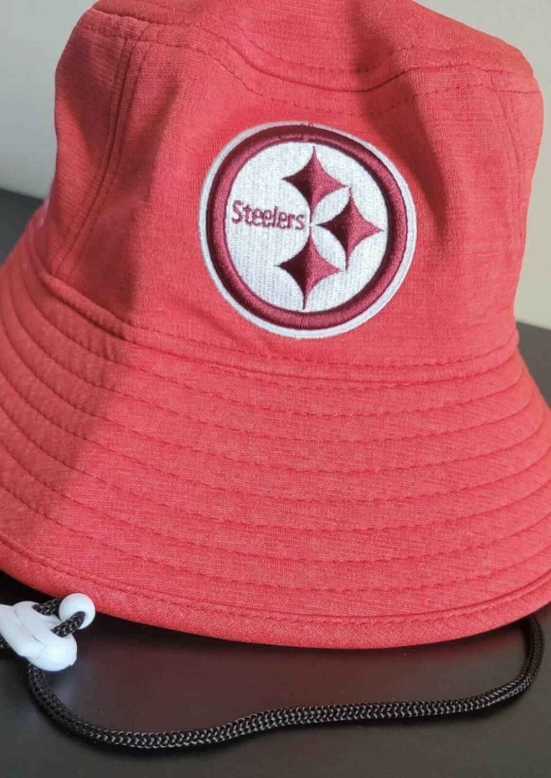 NEW New Era Pittsburgh Steelers Red Pro Bowl Training Bucket Hat Cap M
