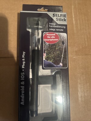 Selfie Stick Mit Integr. Fernbedienung Universal Für Android Und IOS 23cm-105cm