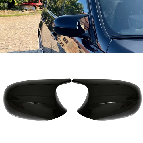 Door Rearview Side Wing Mirror Cover Cap For BMW E90 E91 2008-11 E92 E93 2010-13