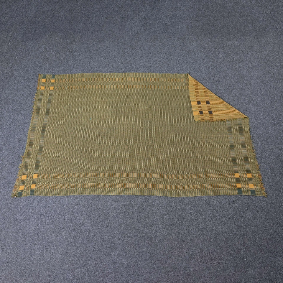 Indian Artisans Hand Crafted Cotton Reversible Multi-Purpose Throws Khes Blanket - Image 4 of 4