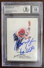 Bonnie Blair Auto Signed 2008 Topps Allen and Ginter Beckett Autograph