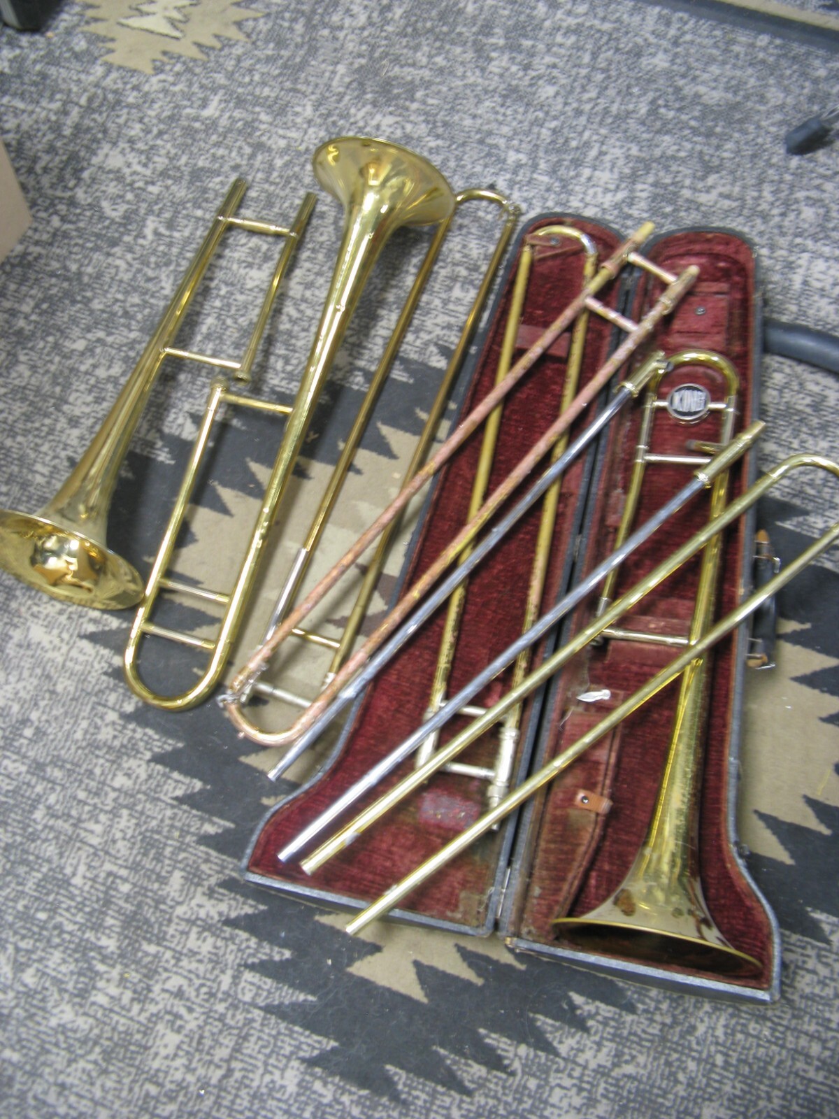 King 606 Bundy Holton Conn No Name Trombones and Parts, Repair or Decor eBay