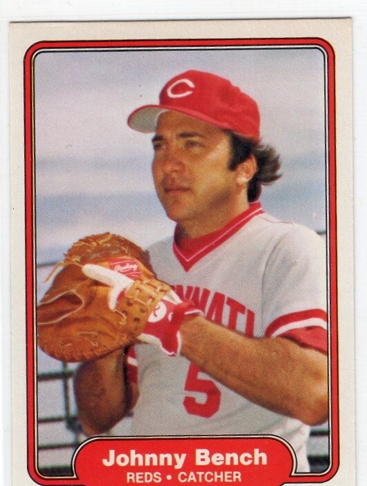 Johnny Bench 1982 Fleer #57