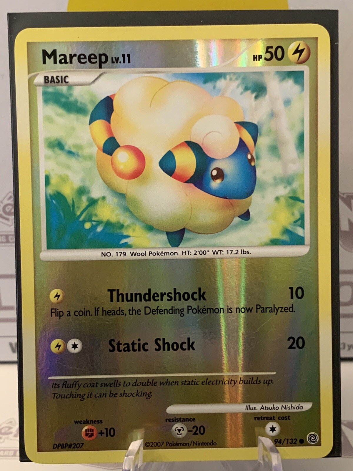 Mareep 94/132 Secret Wonders Near Mint Light Play NM-LP Reverse Holo K1