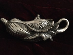 Antique Chinese Silver Individual Teapot