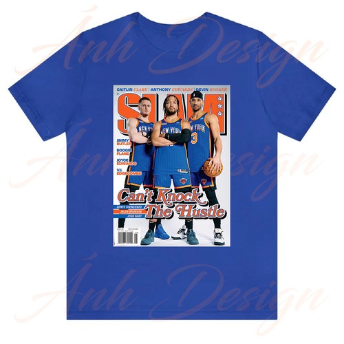 Jalen Brunson Josh Hart Donte DiVincenzo New York Knicks Slam Cover T