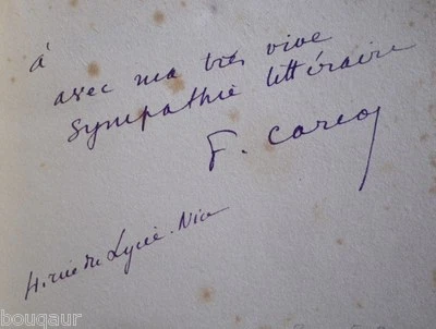Francis CARCO La Bohême et mon Coeur RARISSIME E.O. + Envoi signé + corrections - Photo 1/4