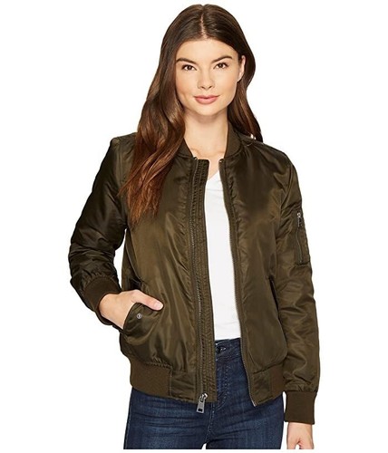 Levis Womens Flight Bomber Satin Jacket 