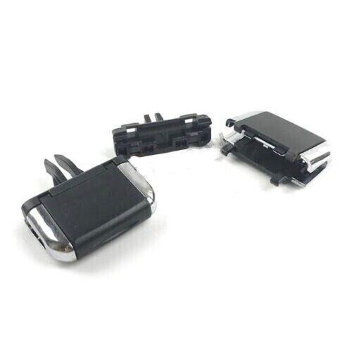 4PCS Black Front A/C Air Vent Outlet Tab Clip For Toyota Prado LC120 2003-2009 - Picture 3 of 7