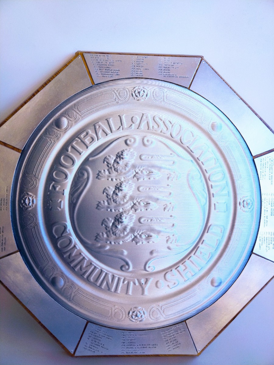 Trophy What Channel Is Showing The Charity Shield NEW Fa Charity
