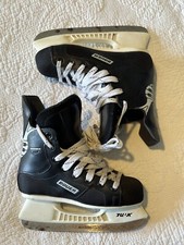 Bauer Impact 100 Authentic And Proud Ice Skates US 3 Youth Hockey Skates