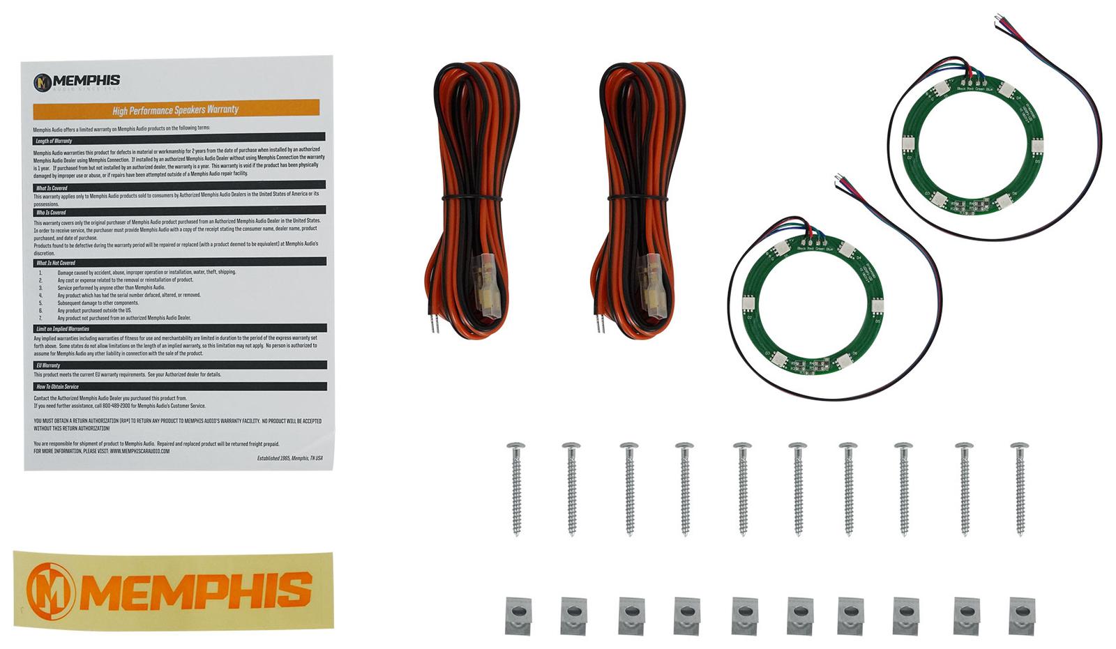 2 Колонки Memphis Audio MXA60L 100 Вт 65 для морской лодки с белой светодиодной подсветкой для вейкборда