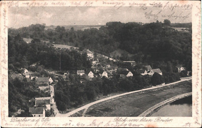 Diesbar a.d.Elbe ,Blick vom bösen Bruder  1926
