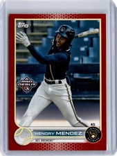 2022 Pro Debut Red Hendry Mendez 10/10 (B21) Brewers