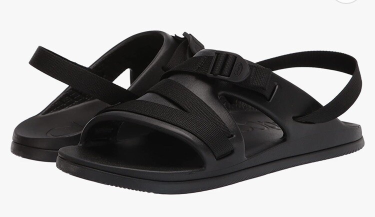 Men’s Chaco Size 13 Black Chillos Sport Slide Sandals Chaco Chillos Slide Black/Black Comfort Sandal Men main image 2