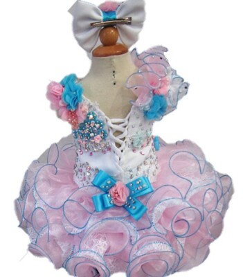 Jenniferwu Toddler Baby Girl Tutu Tulle Dress Bowknot Princess Party Dresses