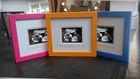 Baby Scan, New Born Picture Frame Gift 'The first time we saw you'