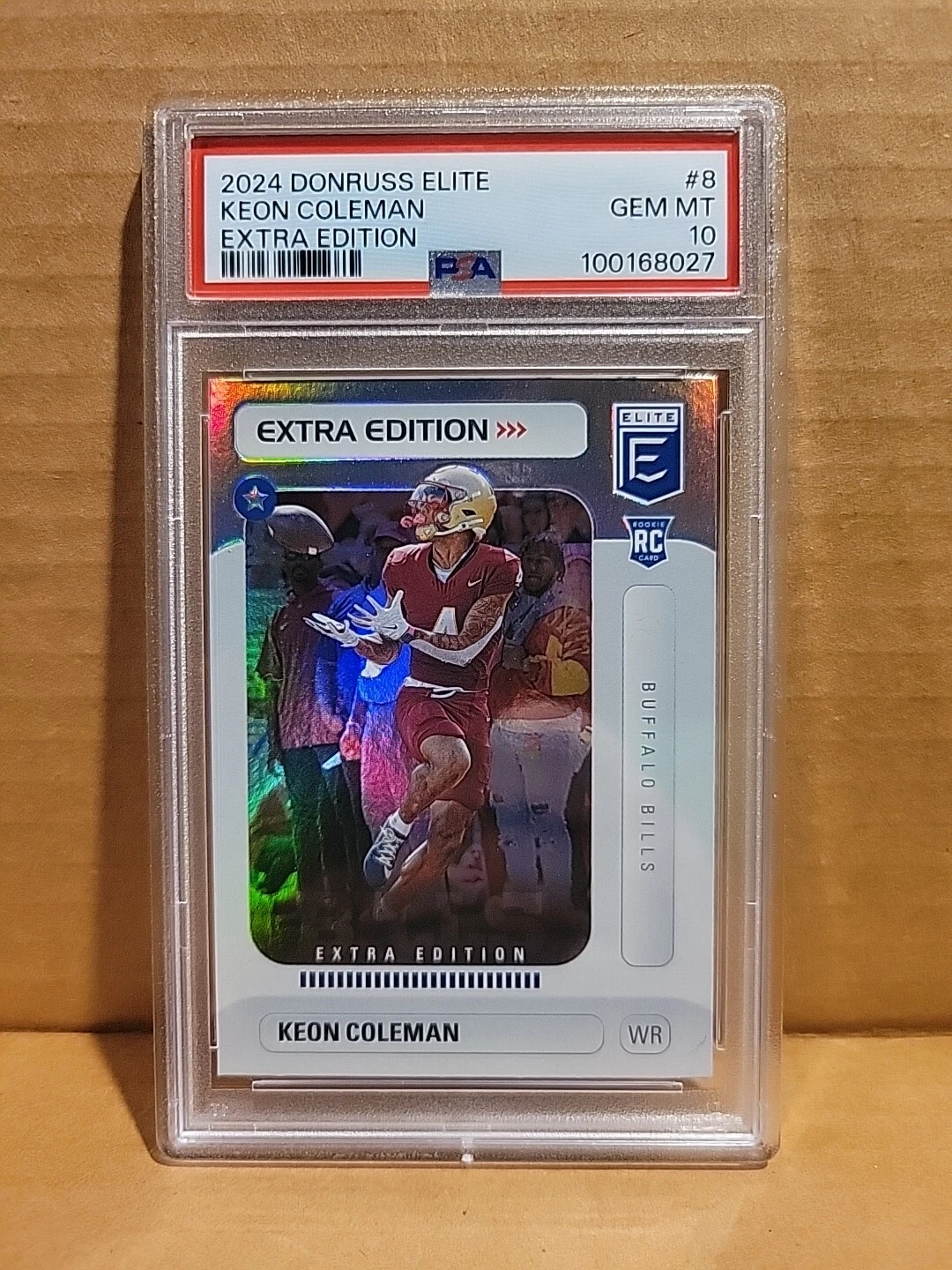Keon Coleman Panini Donruss Elite Extra Edition #8 Base