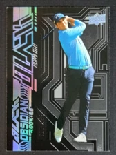 2024 Upper Deck Portfolio Golf Filippo Celli Black Obsidian Rookies /299 (55D)