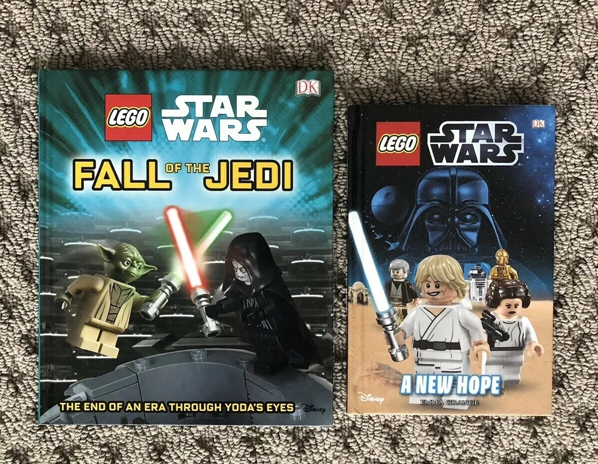 Lego star wars books with figures sales