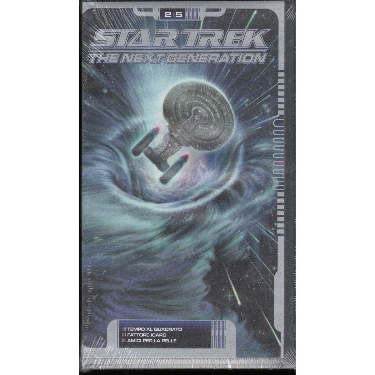 Star Trek The Next Generation 2.5 VHS Various Univideo - M003402 Sealed