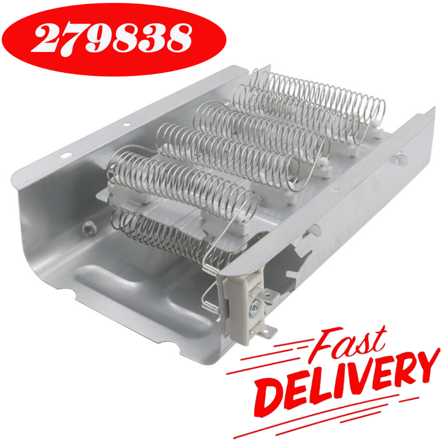 Kit Riscaldamento Asciugatrice Elemento Riscaldante Per Asciugatrice - Ricambio 279838 Per Marche Kenmore, Whirlpool, Amana E Altre Elemento Riscaldante Asciugatrice - Foto 9