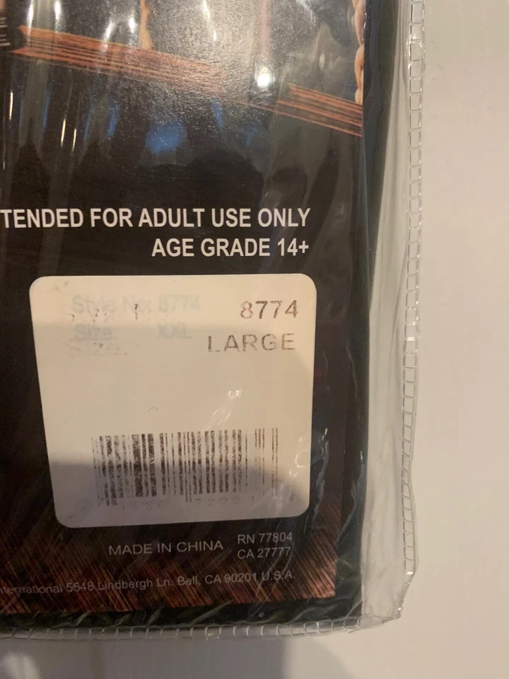 New Dreamguy Looking For Booty Pirate Costume Adult Size Large Shirt Vest Sash - Image 4 of 4