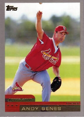 #428 Andy Benes - St. Louis Cardinals - 2000 Topps Baseball