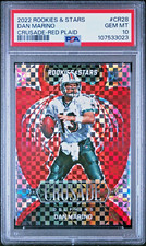 2022 Panini Rookies & Stars Crusade CR28 Dan Marino Red Plaid Prizm PSA 10
