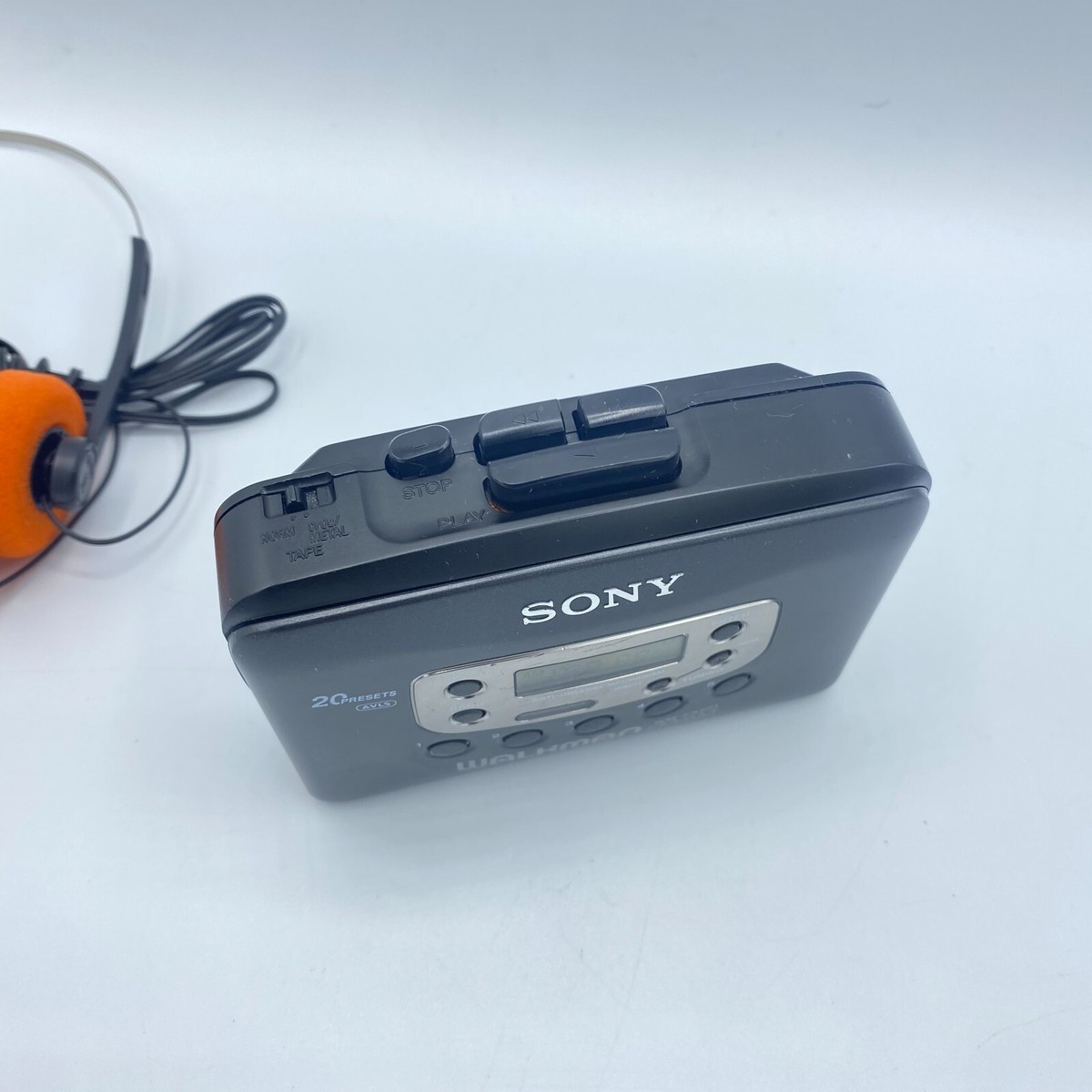Sony Walkman WM-FX221 AM/FM Cassette Player ~ New Belts