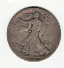 1918 S Walking Liberty half Dollar in Worn/Circulated Condition